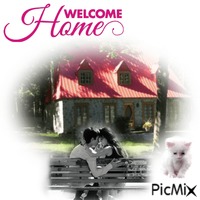 Welcome Home Sweetie Animiertes GIF
