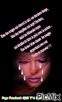 femme en pleure - Darmowy animowany GIF
