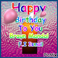 Braun Mandal - Бесплатный анимированный гифка