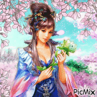Asian Fantasy - Bezmaksas animēts GIF