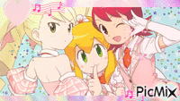 ROCKMAN GIRLS [anime?] - GIF animado gratis