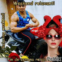 Relaxing weekend!v2 动画 GIF