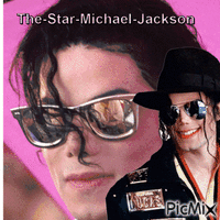 Michael Jackson. 动画 GIF