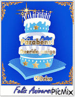 bolo de aniversário - Besplatni animirani GIF