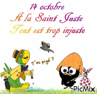 Saint Juste animēts GIF