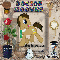 Doctor Hooves FTW!! アニメーションGIF