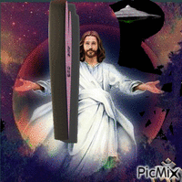 Jesús nos ama GIF animé