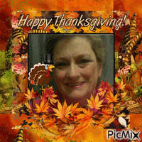 Thanksgiving greetings GIF animé
