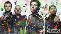 Coldplay - GIF animé gratuit