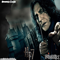 Severus Snape - Animovaný GIF zadarmo