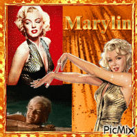 Marylin - GIF animé gratuit