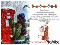 Dear Santa - Bezmaksas animēts GIF