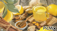 Miel, canela y limón animerad GIF