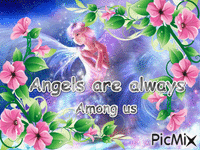 Angels among us анимиран GIF