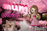 ur mum good night animasyonlu GIF