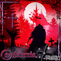 Castlevania Forest Silhouette