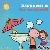 Happy Weekend анимирани ГИФ