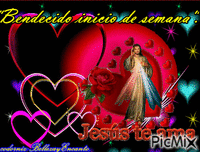 "Jesús te Ama." - Zdarma animovaný GIF