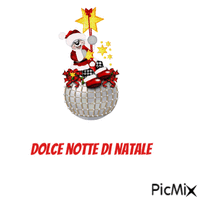 Dolce notte di Natale 💫 - Бесплатный анимированный гифка