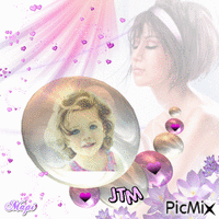 ♥ JTM ♥ ma fille ♥ animasyonlu GIF