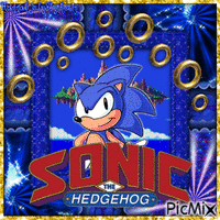 [=]Sonic The Hedgehog[=] - Ilmainen animoitu GIF