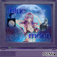 blue moon анимирани ГИФ
