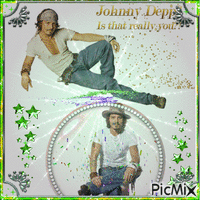 Johnny Depp - Бесплатный анимированный гифка