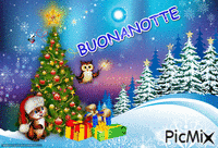 BUONANOTTE - GIF animasi gratis