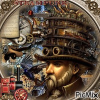 Steampunk Homme - png gratuito