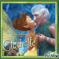 Personnages de la Fée Clochette - Darmowy animowany GIF