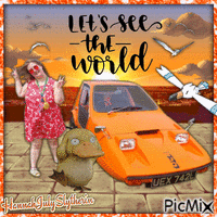 {{Let's See the World}} Gif Animado