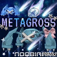 Metagross 🌠✨ - Ingyenes animált GIF