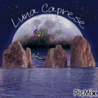 Luna Caprese GIF animata