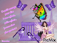 Papillon animovaný GIF