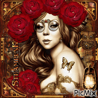 Steampunk - Mariah Carey - Бесплатный анимированный гифка
