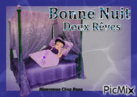 Bonne Nuit анимированный гифка