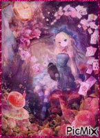 Alice aux Pays des Merveilles animerad GIF