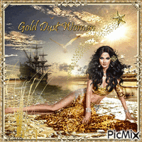 Gold Dust Woman. animowany gif