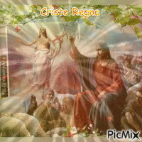Cristo Regna - Free animated GIF