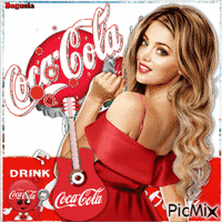 Coca Cola GIF animasi