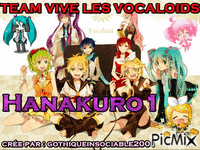 badge hanakuro1 vocaloids - GIF animé gratuit