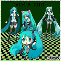 Vocaloid - GIF animé gratuit