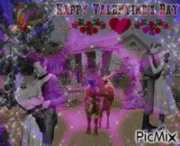 Saint Valentin dans l'ouest Américain 2018 animowany gif
