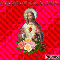 SAGRADO CORAÇÃO DE JESUS. - 免费动画 GIF