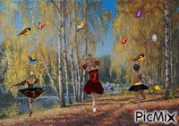 осень - Darmowy animowany GIF
