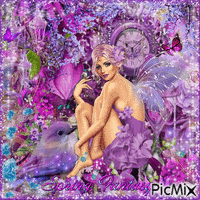 Lavender Spring Fairy