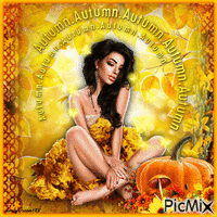 Yellow Autumn. - Ilmainen animoitu GIF