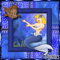 (The Little Mermaid - Universe Swap - Cinderella) - Gratis geanimeerde GIF