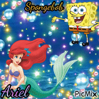 Ariel & Spongebob
