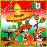 FIESTA MEXICANA - Nemokamas animacinis gif